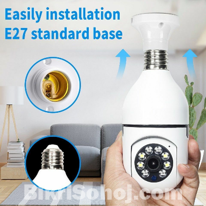 Wifi IP Camera Light Bulb 360° Full Colour Spy Cam